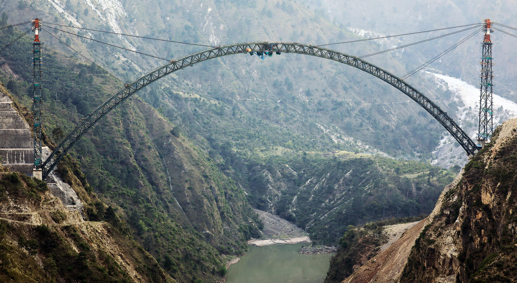 The Chenab Bridge by AFCONS
