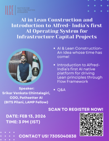 AI in Lean Construction and Introduction to Alfred-India's first AI operating system for Infrastructure Capital Projects